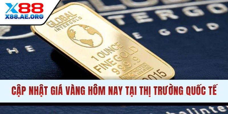 Giá vàng hôm nay quốc tế có xu hướng giảm